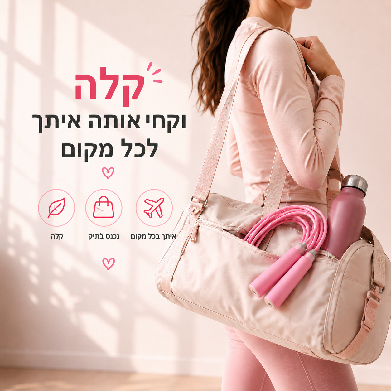 חבל קפיצה מקצועי מבית מובינה