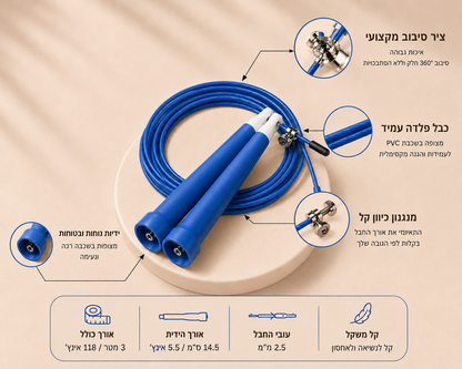 חבל קפיצה מקצועי