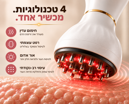 מכשיר לחיטוב הגוף והפחתת מראה הצלוליט