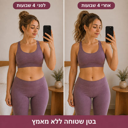 מכשיר רטט לשריפת שומנים ולעיסוי מבית מובינה