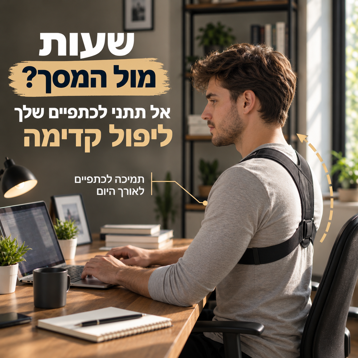 חגורת יישור לגב ולצוואר